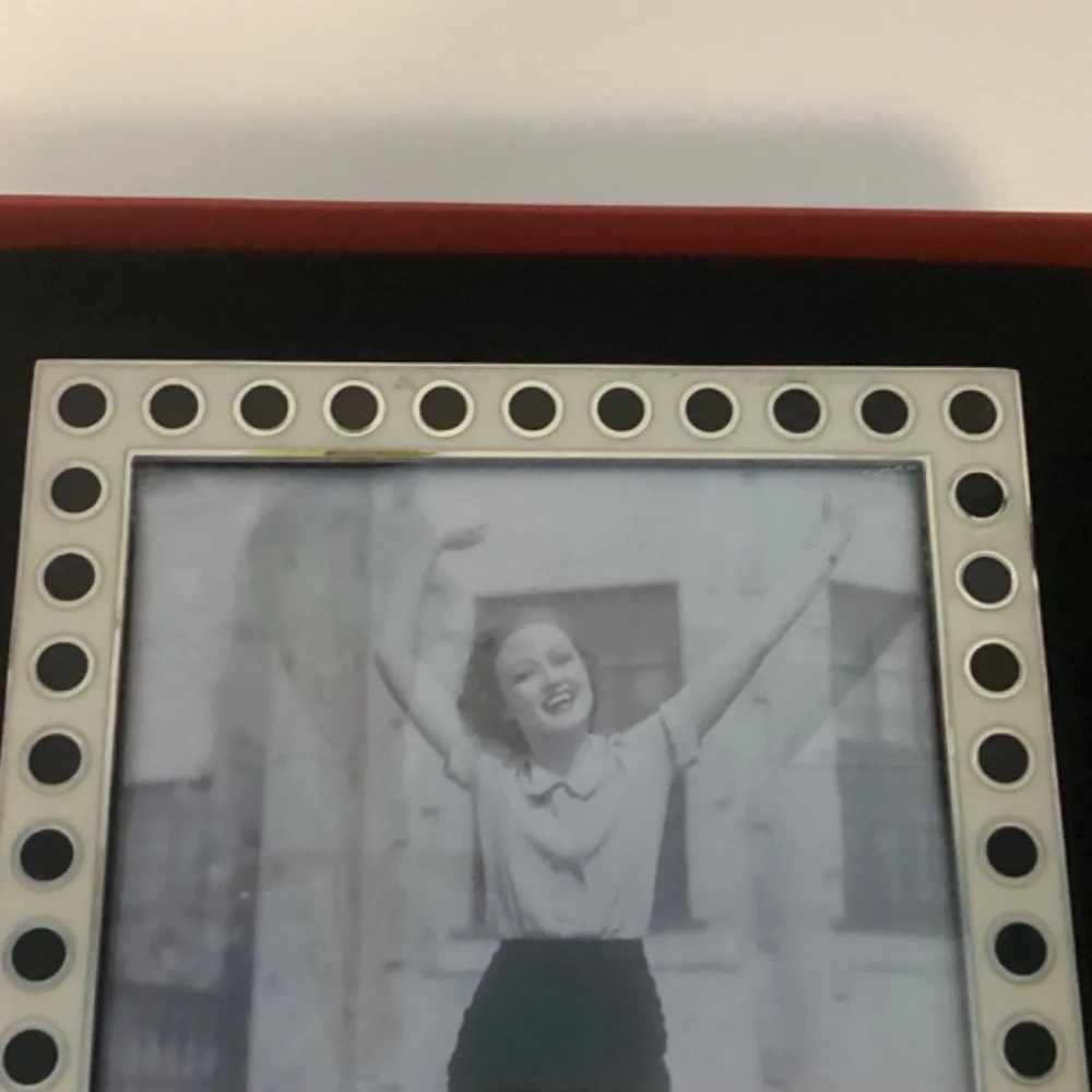 Kate Spade Cream and Black  Polka Dot Photo Frame 5x7 - Picture 5 of 9